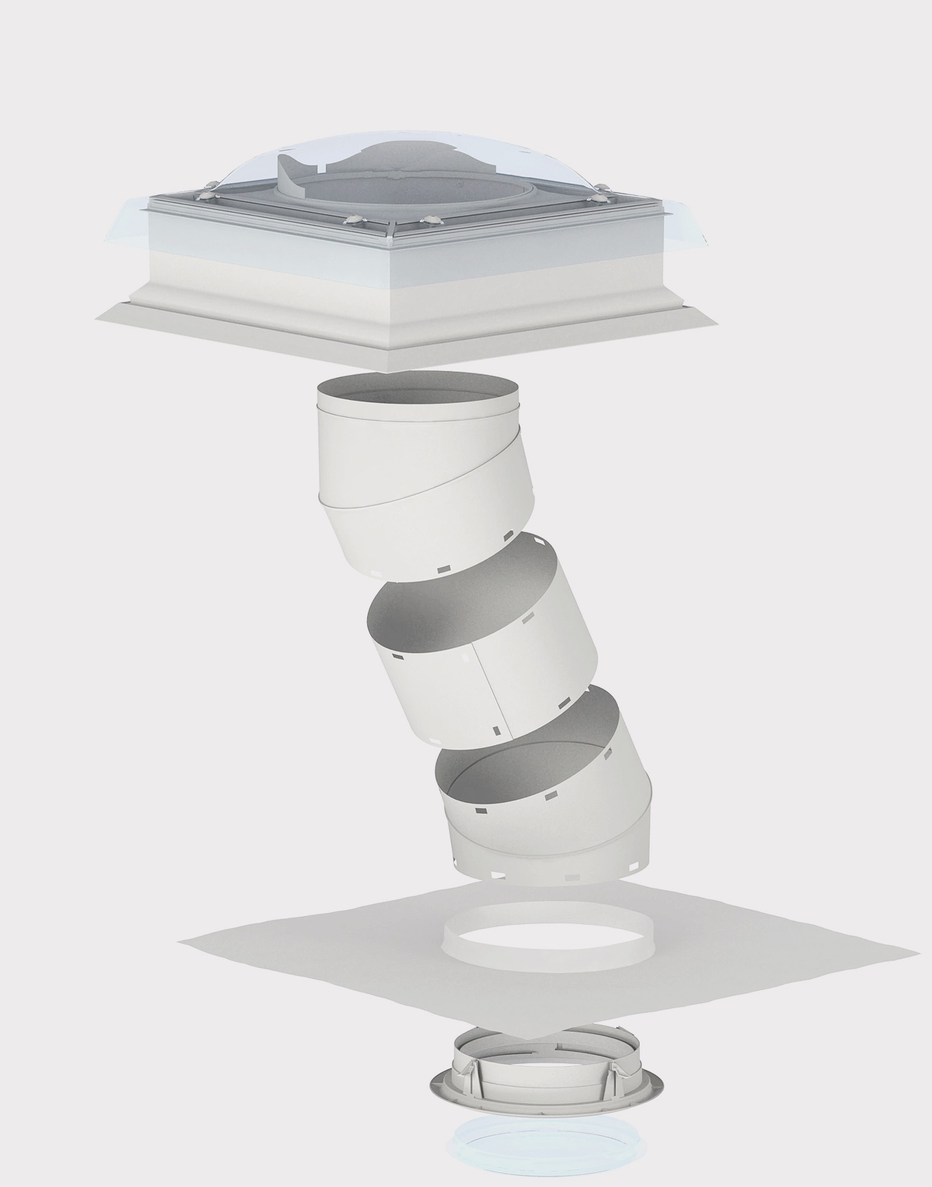 TCR 0K14 (350mm Sun Tunnel, Flat/Low-Pitch Roof)